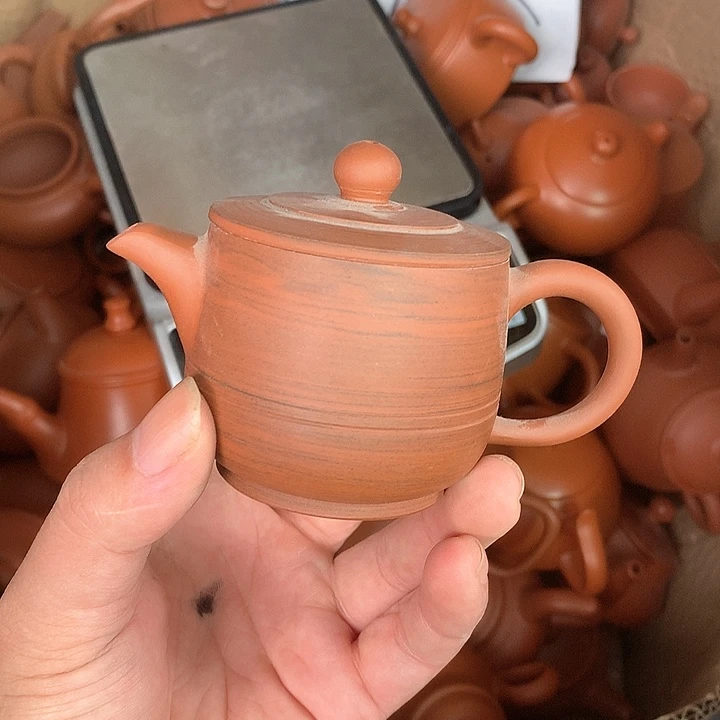 工夫茶具朱泥周边100