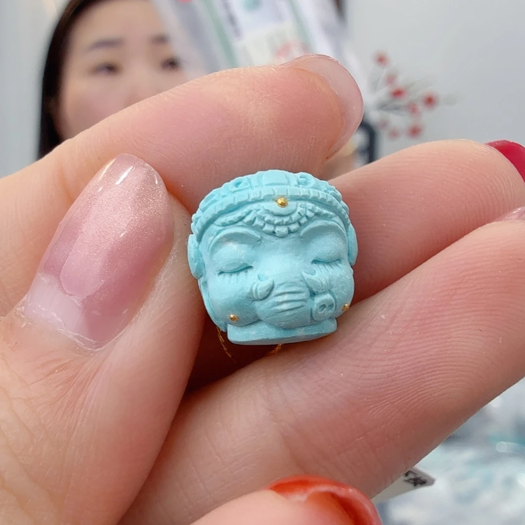 绿松石未镶嵌珠宝奇石