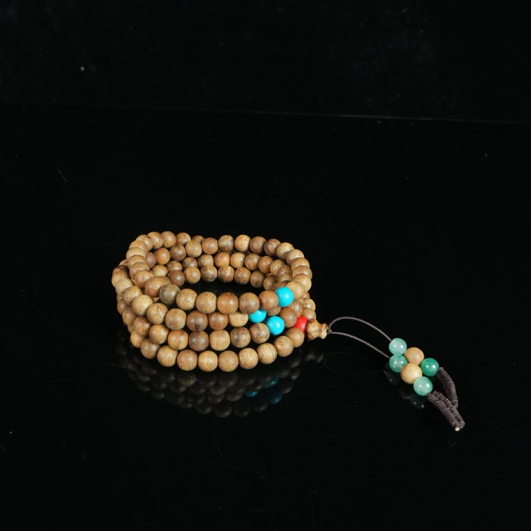 A8592 西马沉香黄油熟结老料 0.67cm  15.25g
