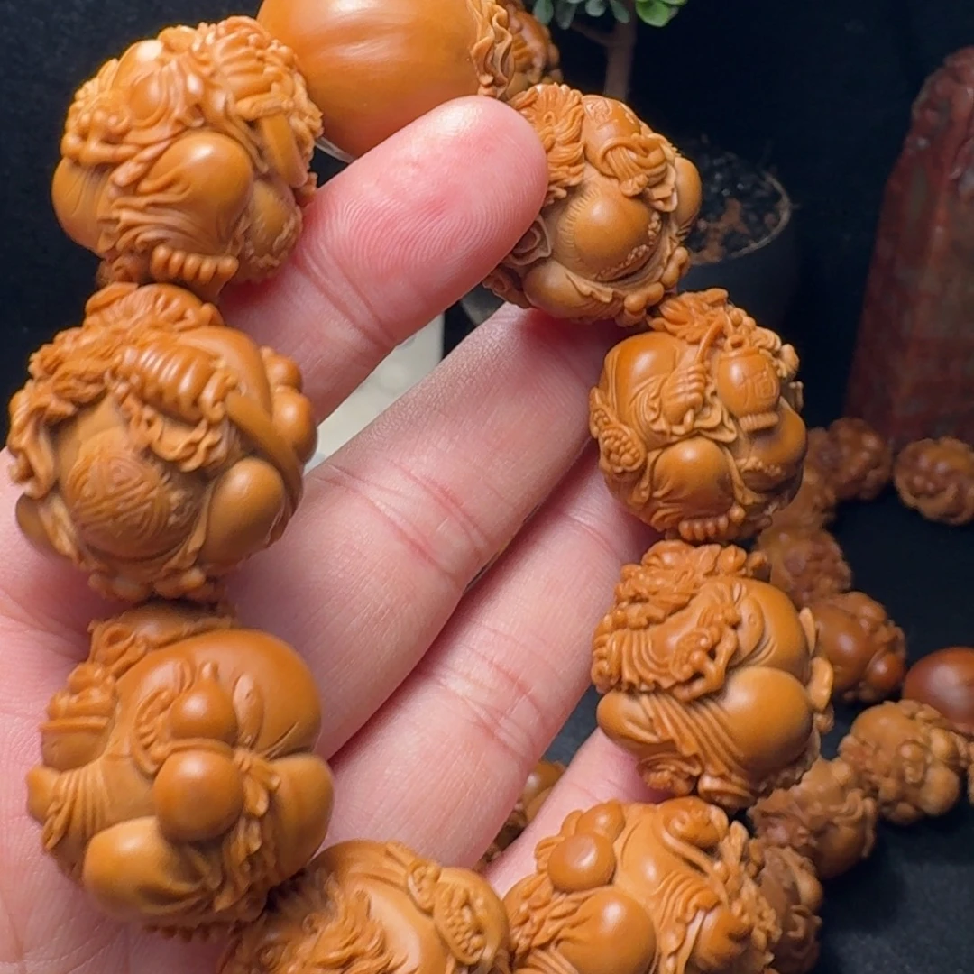 l***7手串/手链橄榄核钟馗