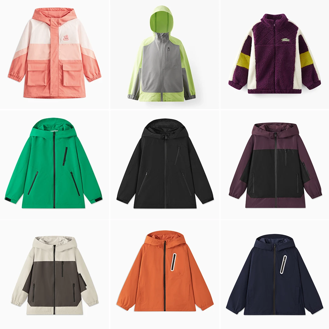 L23【先选尺码，再选颜色】MQD童装春秋冬新品休闲外套