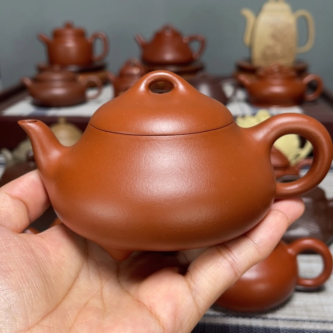 茶壶紫砂全手工制作200cc