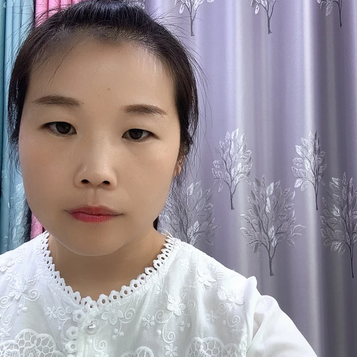 纱窗帘加杆三套发财树
