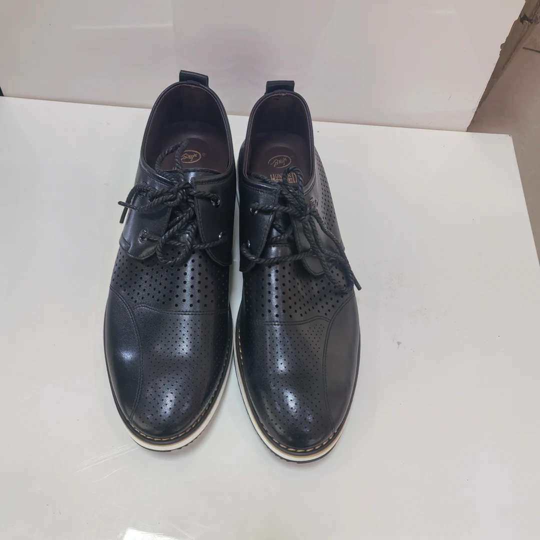 男式牛皮凉鞋绑带黑色43.一脚蹬白色43.皮面加厚底运动鞋女式37