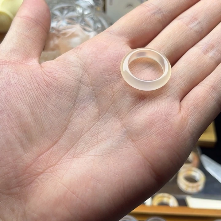 玛瑙/玉髓未镶嵌戒指