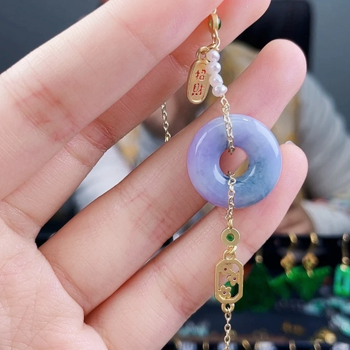 翡翠手链未镶嵌饰品