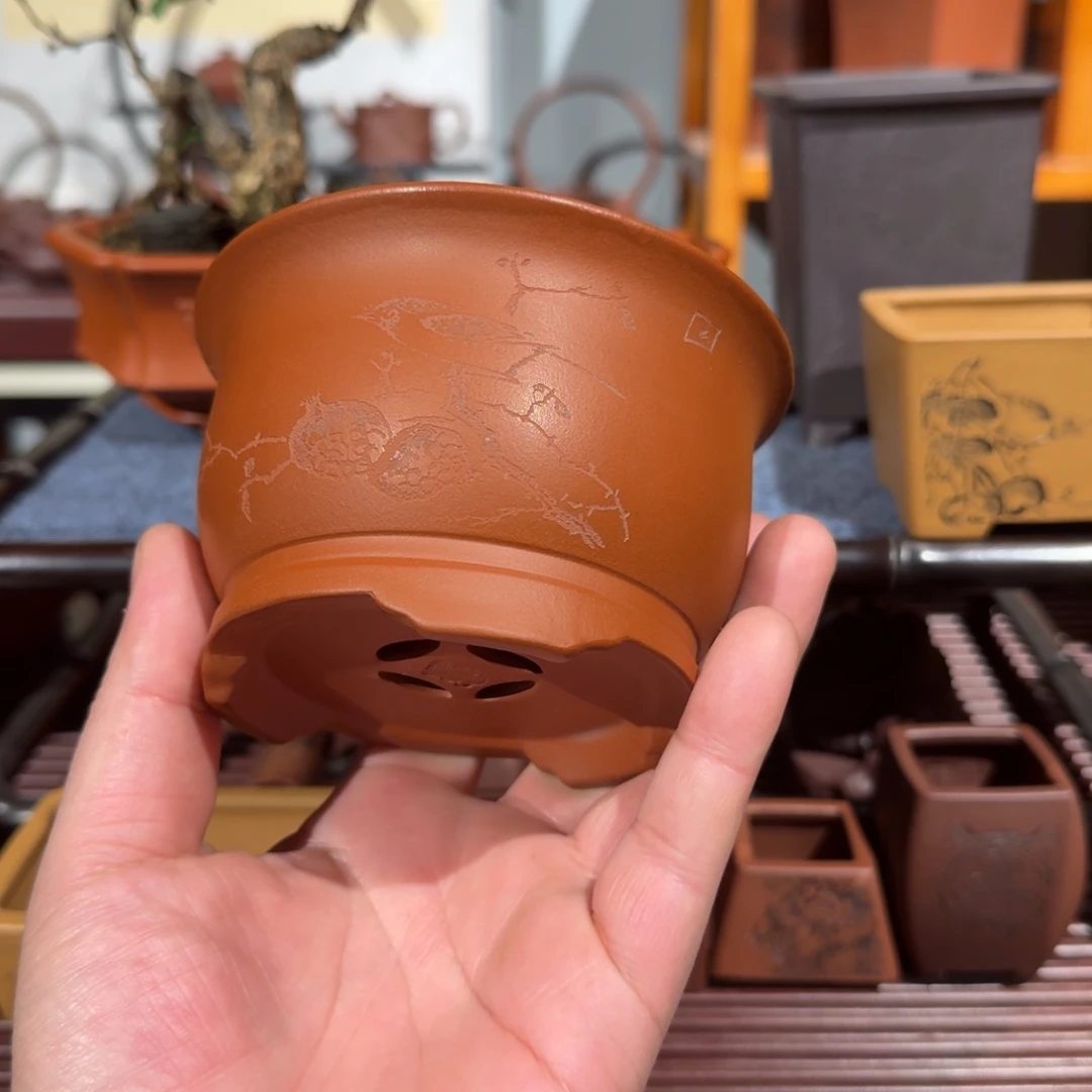 花盆紫砂原矿紫泥