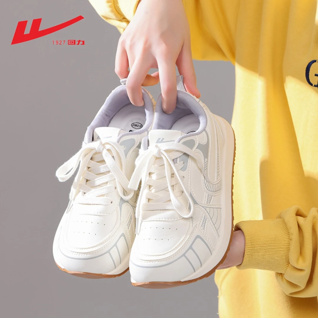 Warrior/回力2025秋季爆款女鞋ins潮牌百搭时尚休闲鞋阿甘鞋流行