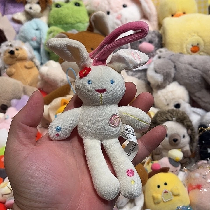 毛绒安抚挂件摇铃哈哈