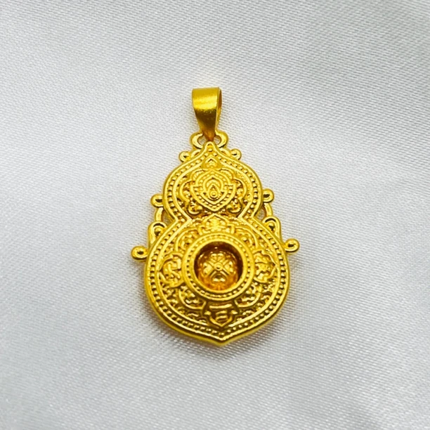 足金饰品/小四美葫芦瓜子扣/2.12/1C5F0627/K