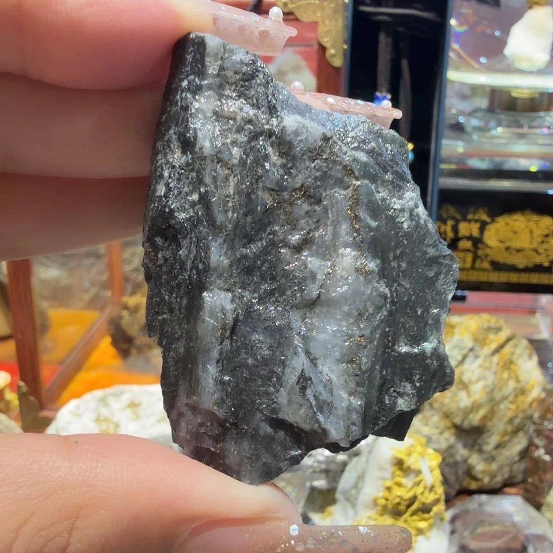 用户77.5g聚金阁天然明金矿标