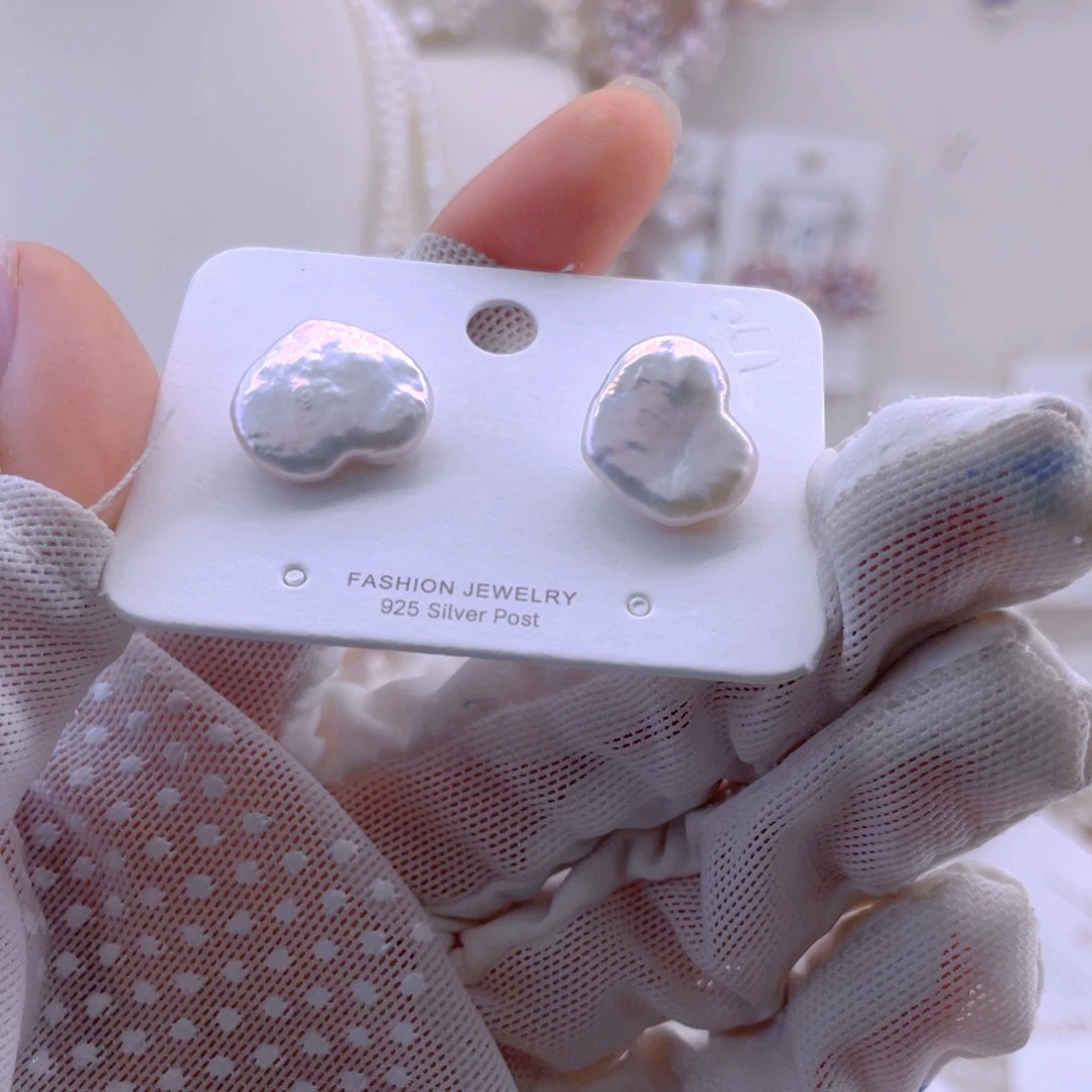 未镶嵌耳饰淡水珍珠