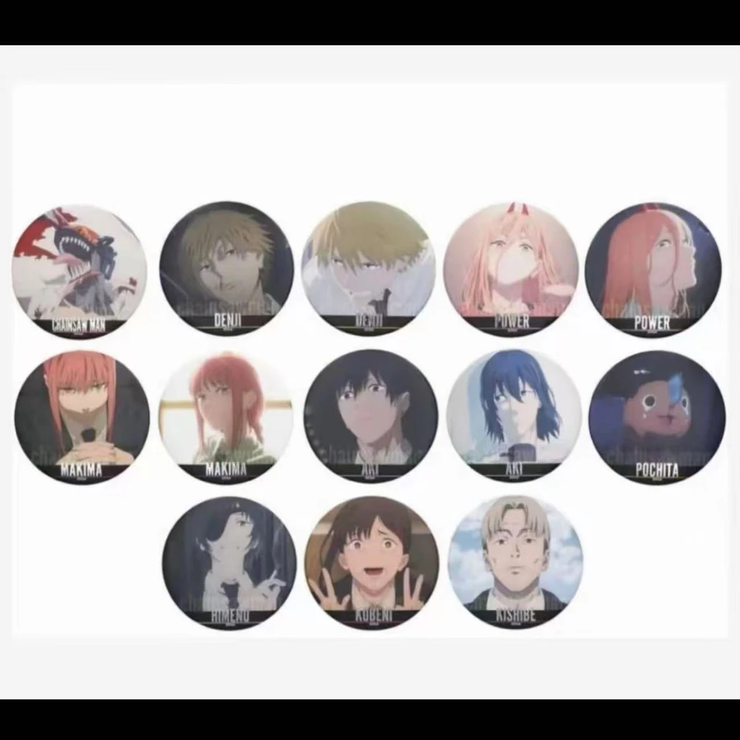 现货 日谷正版 电锯人JS名场面浮雕吧唧 盲袋 散池
