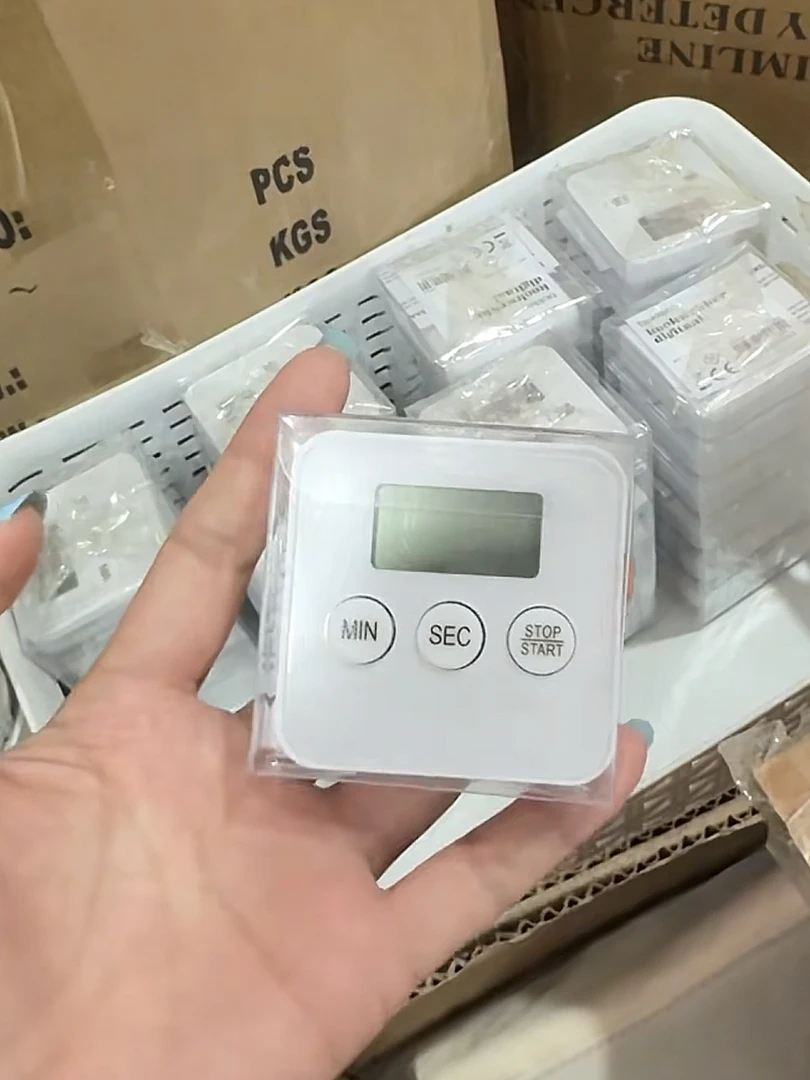 新品白色计时器 NO.退.NO换