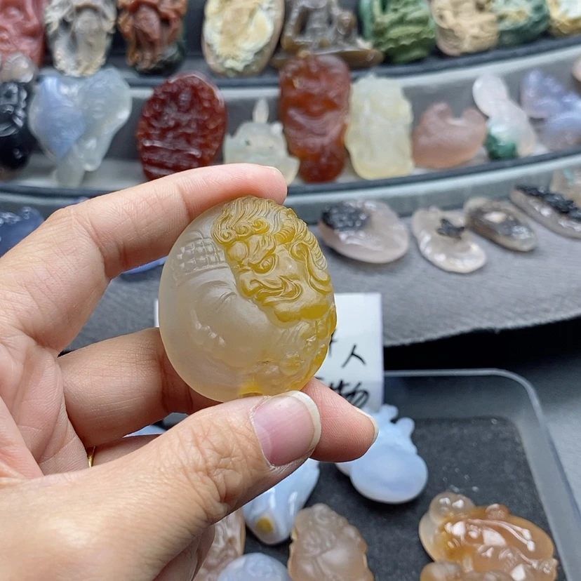 【闪购商品】未镶嵌吊坠定制玛瑙