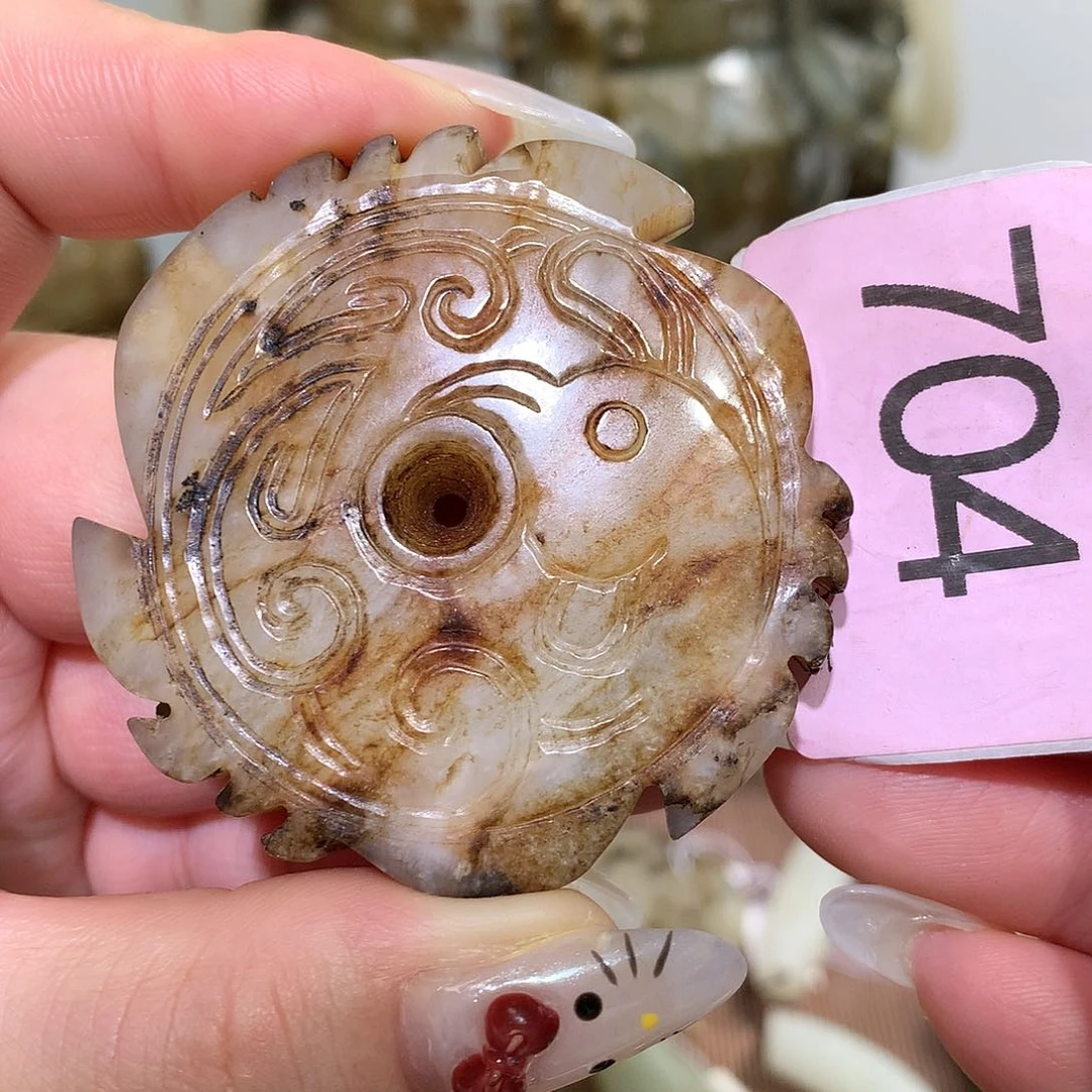 颈饰未镶嵌和田玉