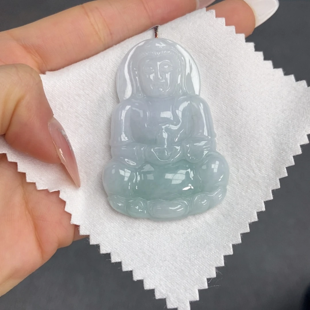 翡翠颈饰未镶嵌天然翡翠