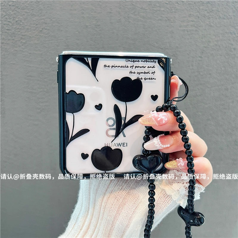 （华为novaflip系列)折叠奶油壳适用华为novaflip手机壳防摔爆款潮
