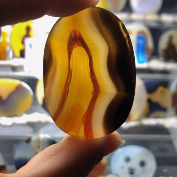 合金玛瑙/玉髓珠宝奇石24