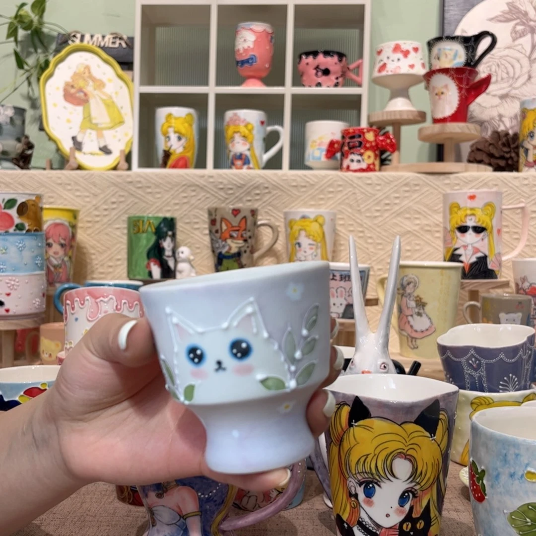 杯子景德镇陶瓷杯微瑕