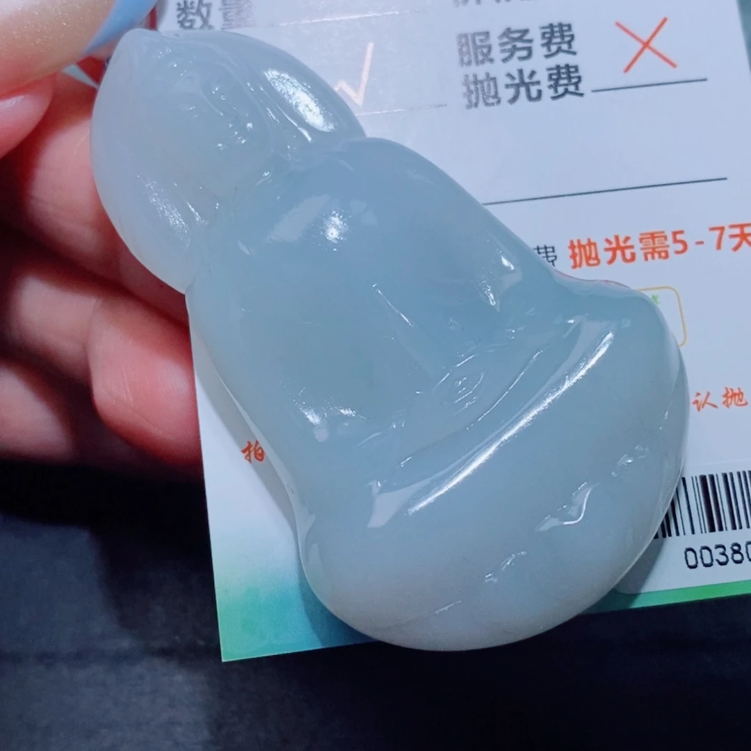 定制翡翠未镶嵌定制毛货翡翠挂件