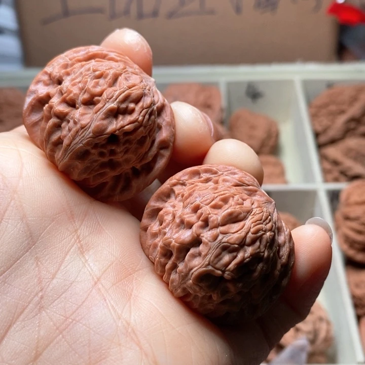 文玩核桃吊坠磨盘