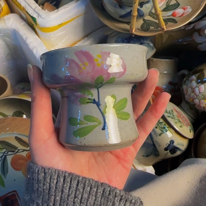 瓷片景德镇陶瓷手工手绘