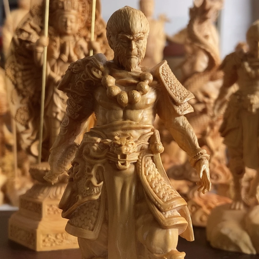 黄杨木黄杨木雕黑悟空