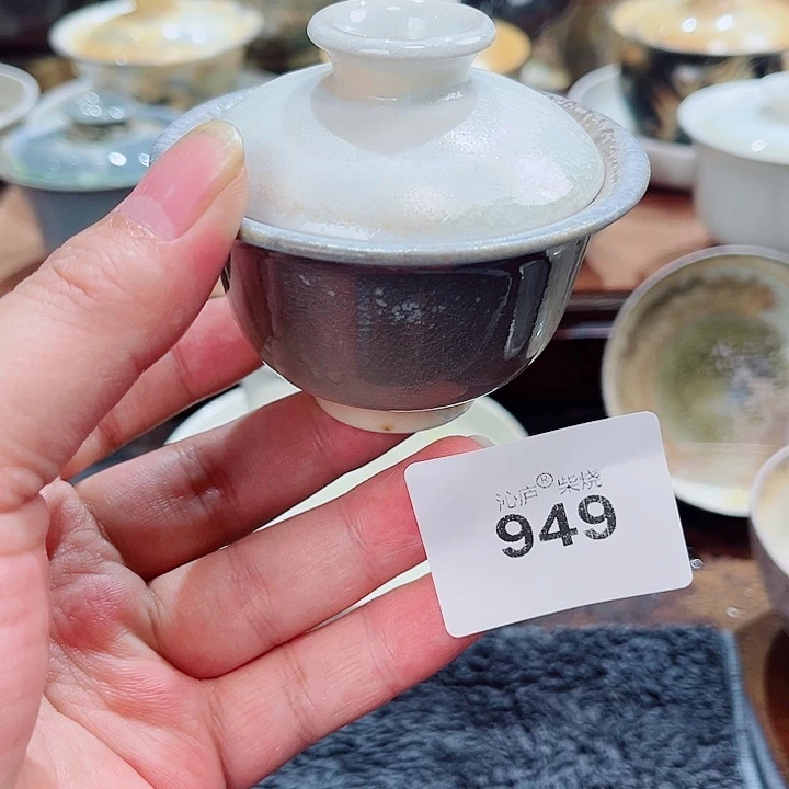沁庐柴窑古法柴烧全手工茶具