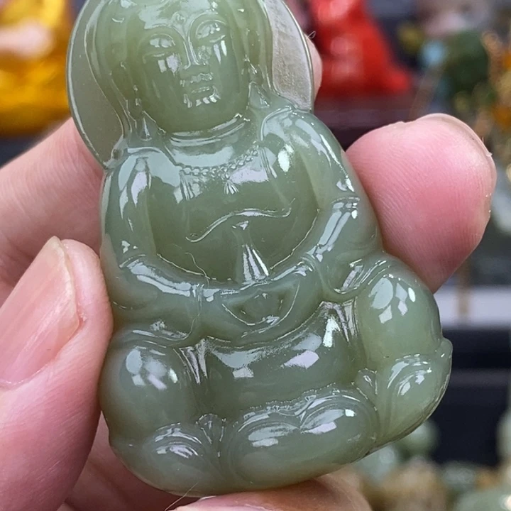 颈饰未镶嵌和田玉