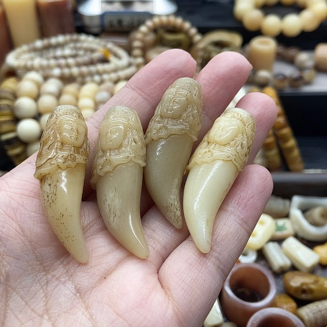 驼骨手串/手链驼骨雕刻一个