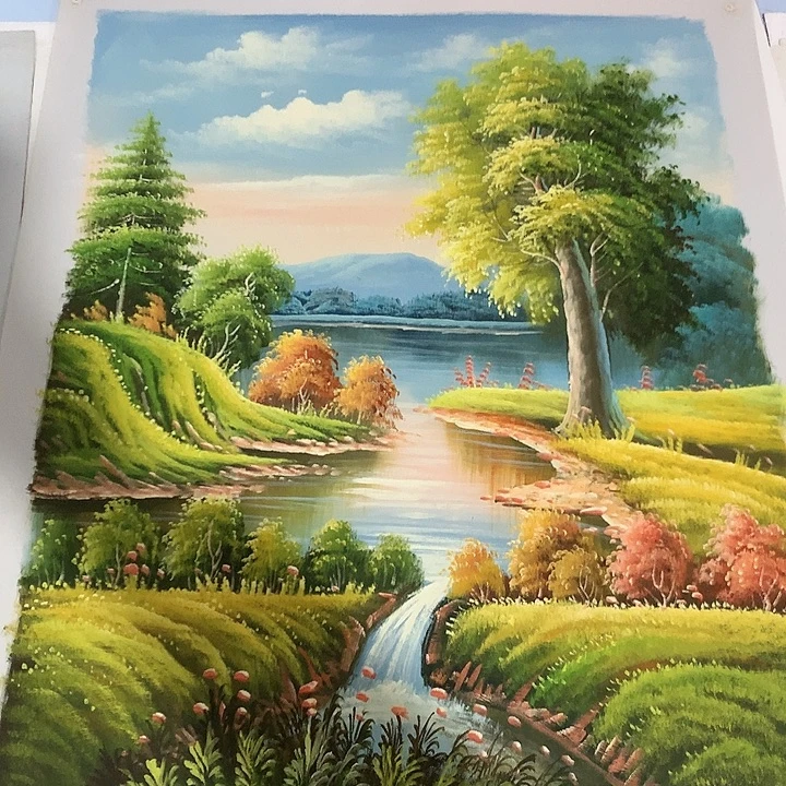 油画50*60手绘油画