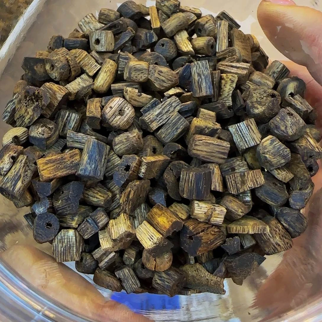 沉香沉香碎屑用****8棋楠碎珠子50g