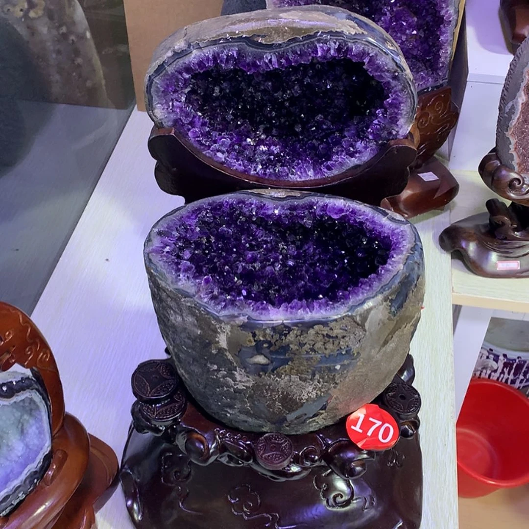 未镶嵌大型摆件（非配饰）紫晶