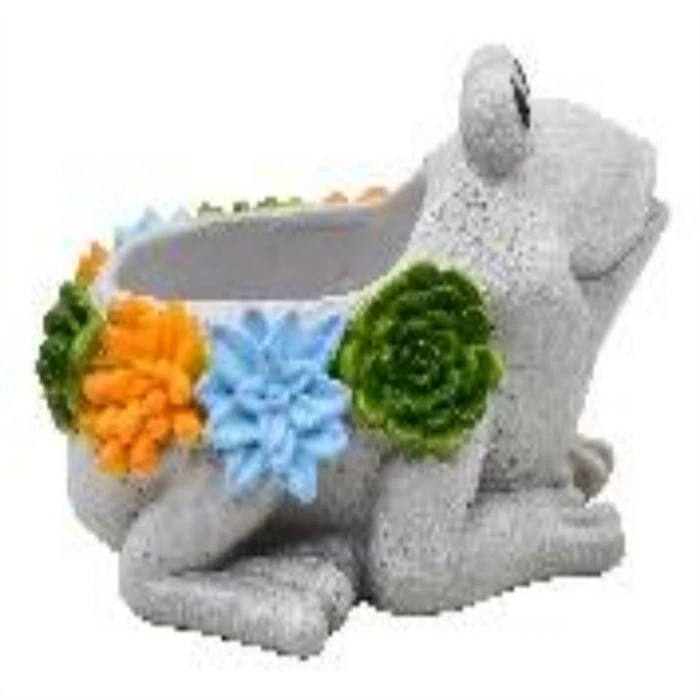 【闪购商品】树脂多肉青蛙花盆