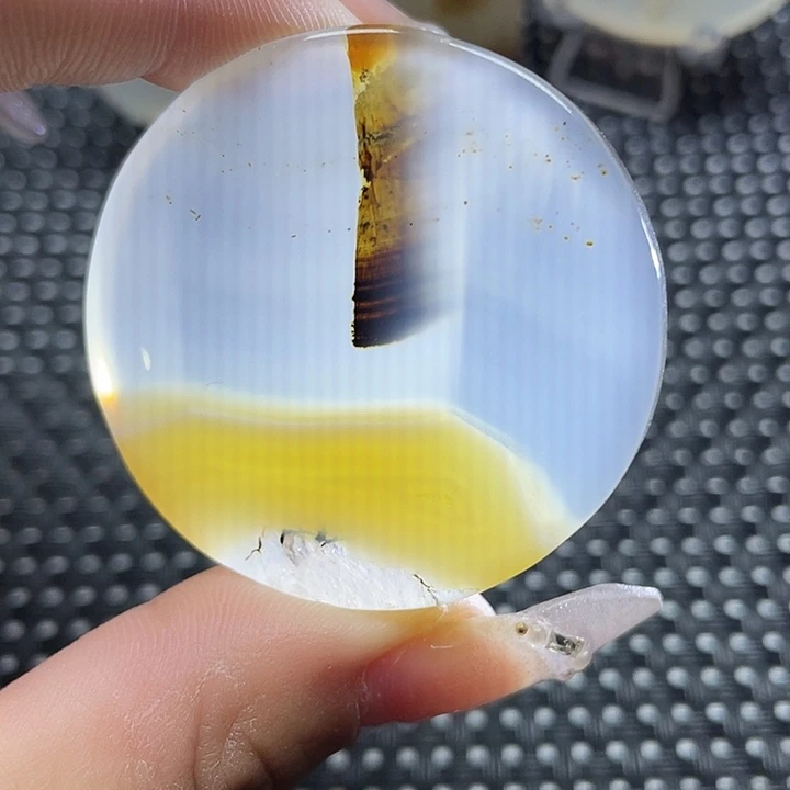 未镶嵌玛瑙/玉髓珠宝半成品