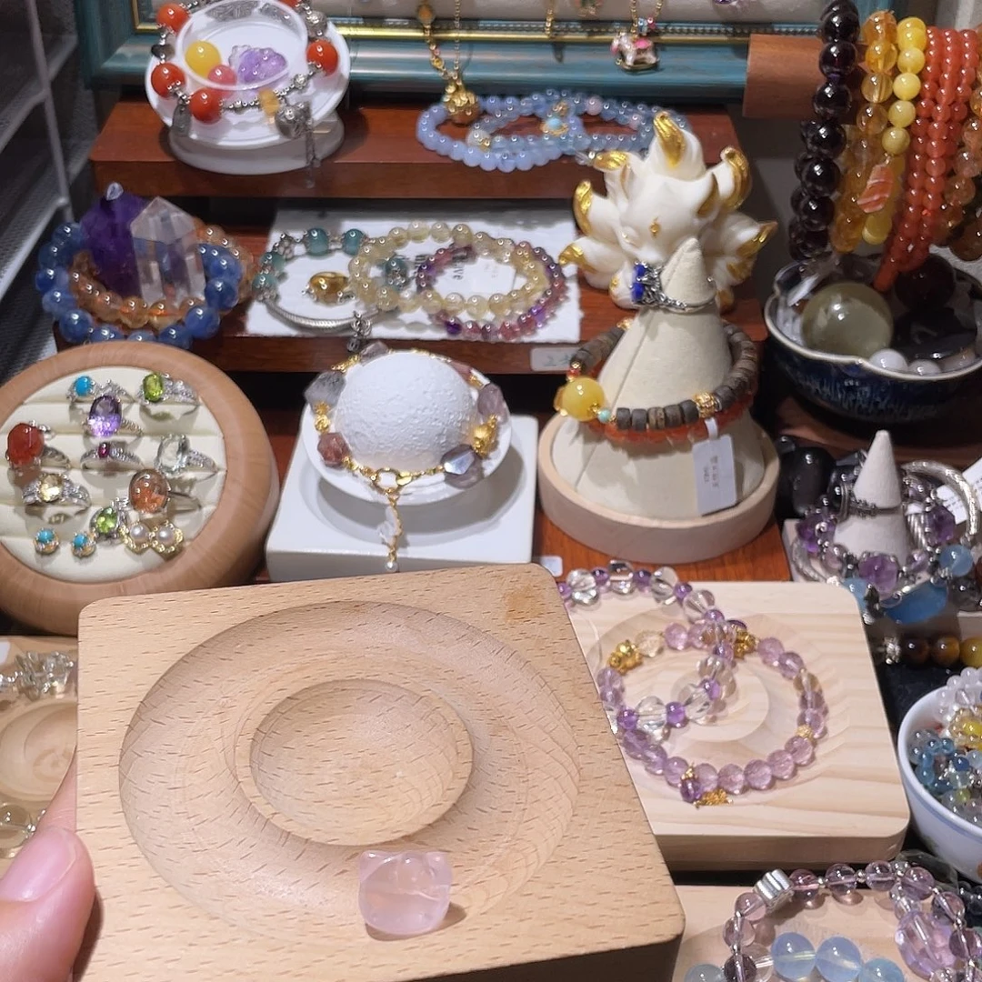 三***子未镶嵌手链水晶配饰