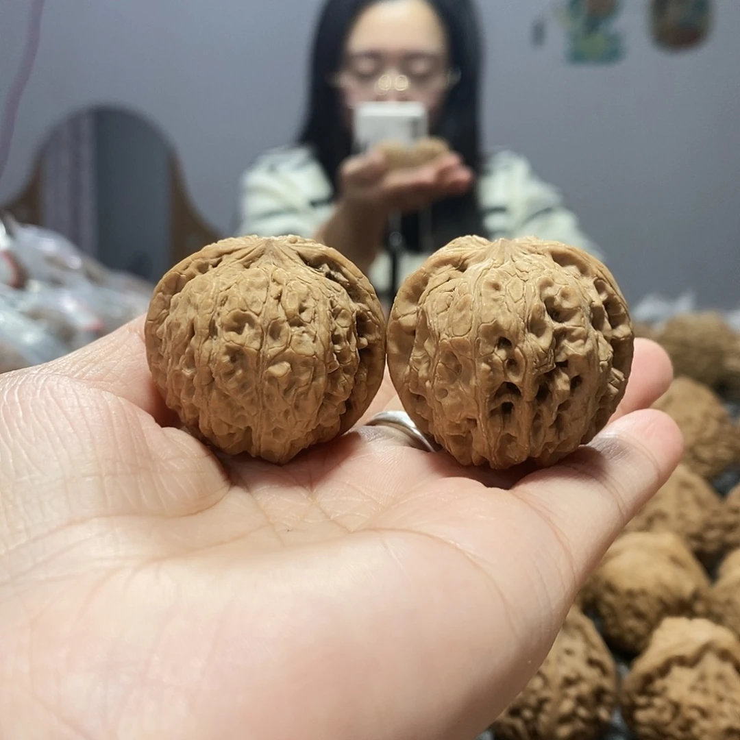 桃核吊坠雨花石36