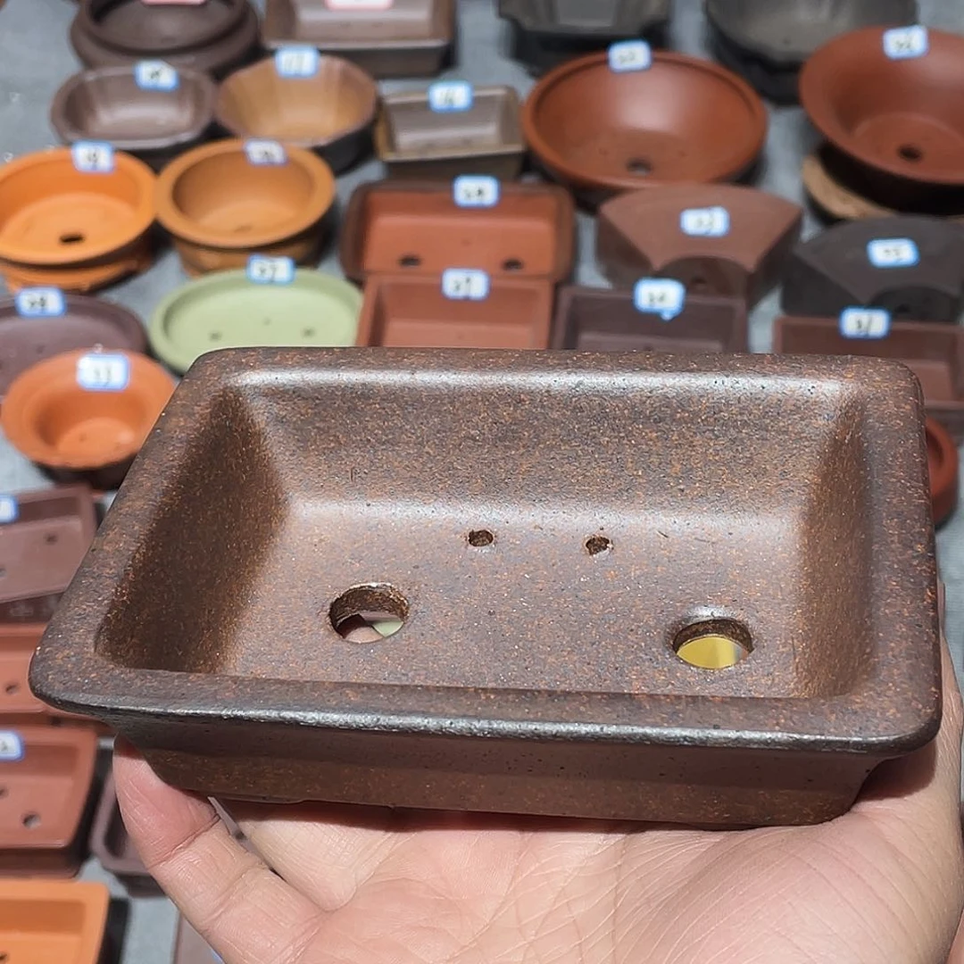 紫砂紫砂小盆12*8*3