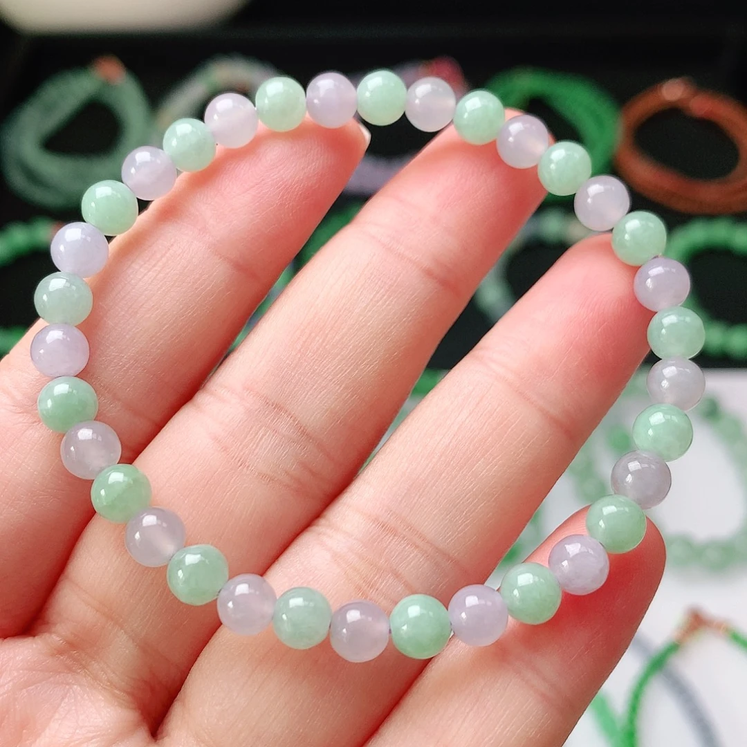 翡翠未镶嵌手链翡翠