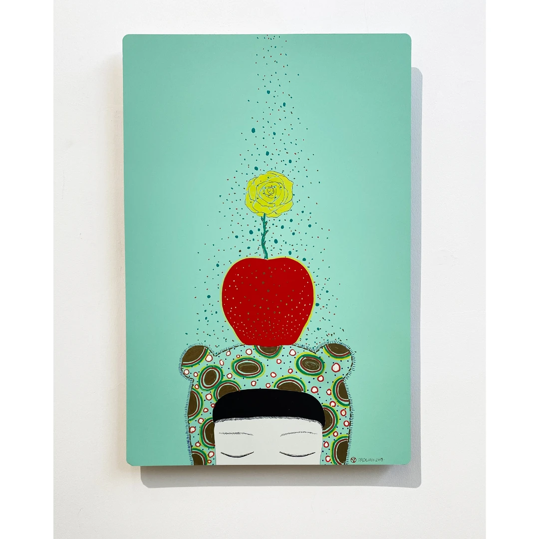 1706，段革新《智慧果9号》，规格：60×40cm