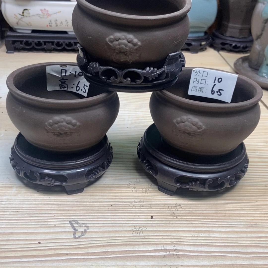 瓷片陶瓷花盆陶瓷艺术