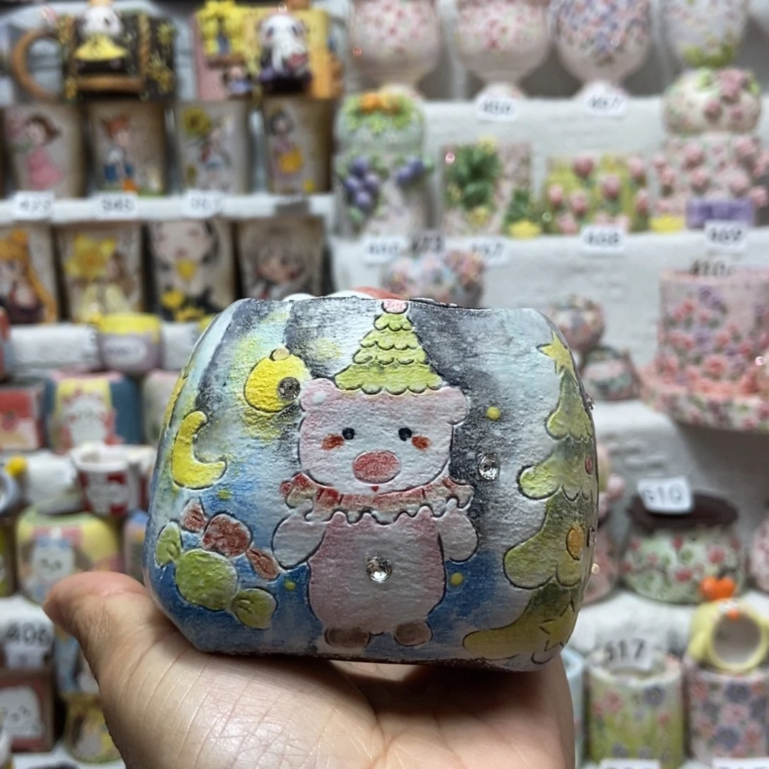 圣诞小熊立体内口5.5