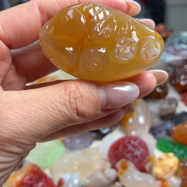 未镶嵌吊坠(不含链)玛瑙/玉髓