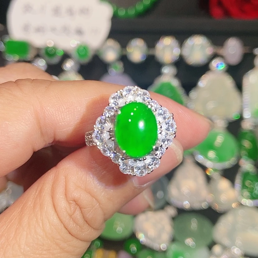 【闪购商品】未镶嵌戒指翡翠天然翡翠