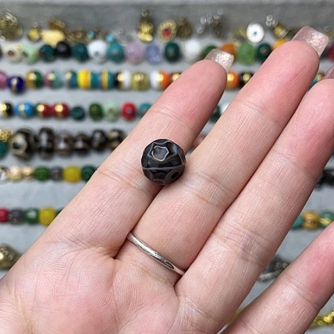 玛瑙/玉髓颈饰合金多乾文玩配饰无相