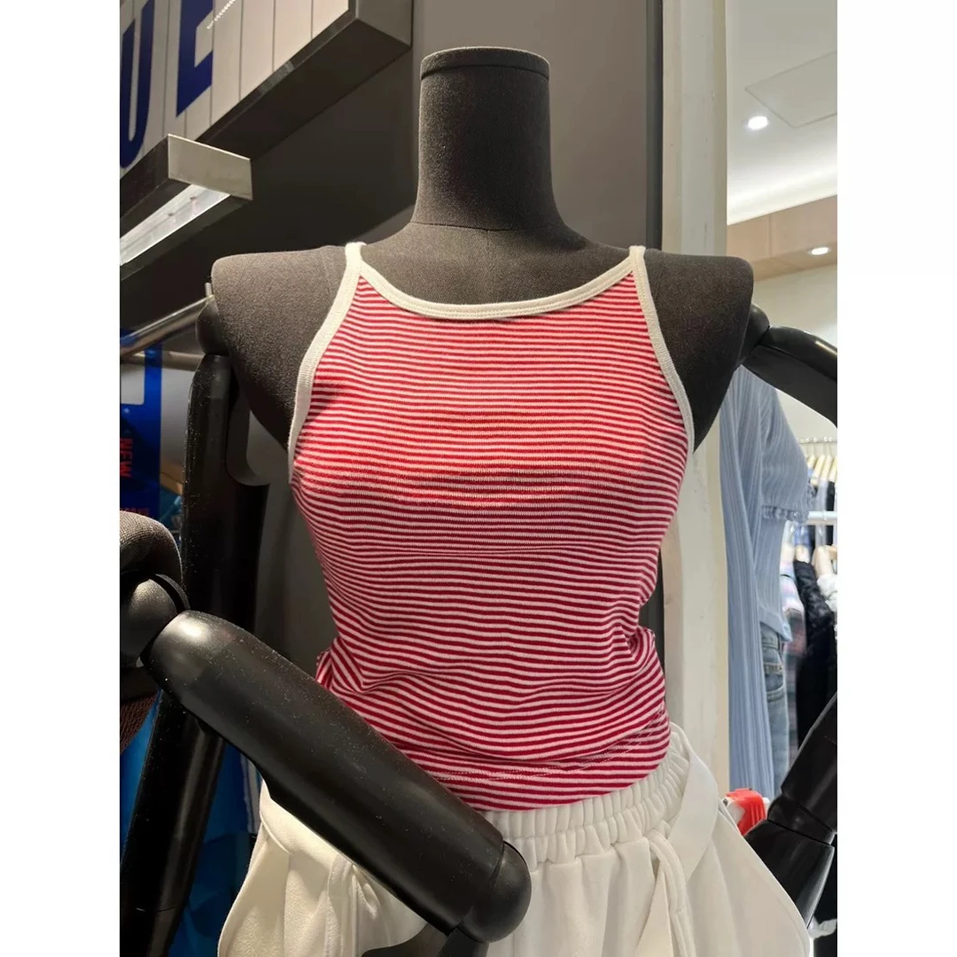 背心   条纹BM风