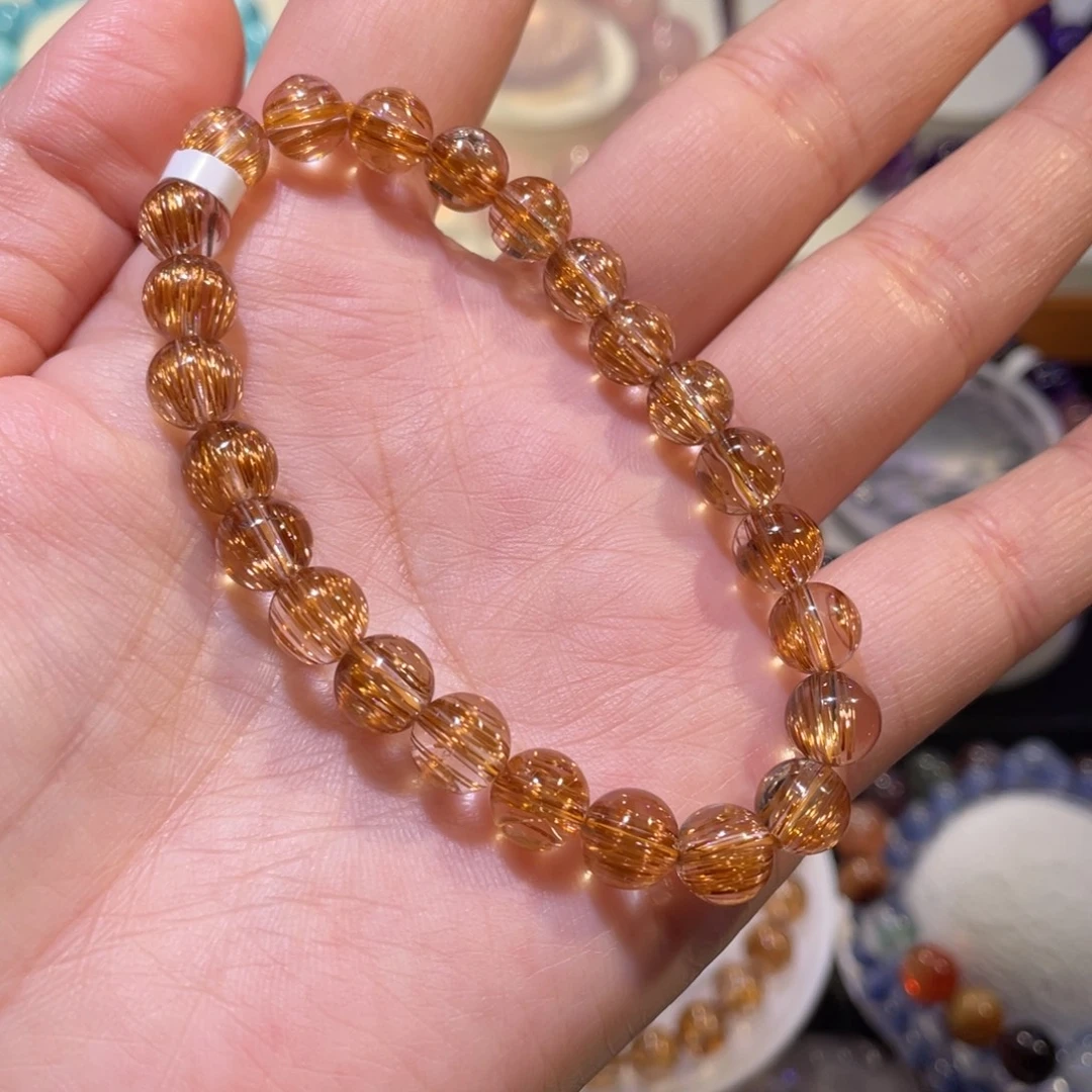 水晶手链未镶嵌铜顺发手链