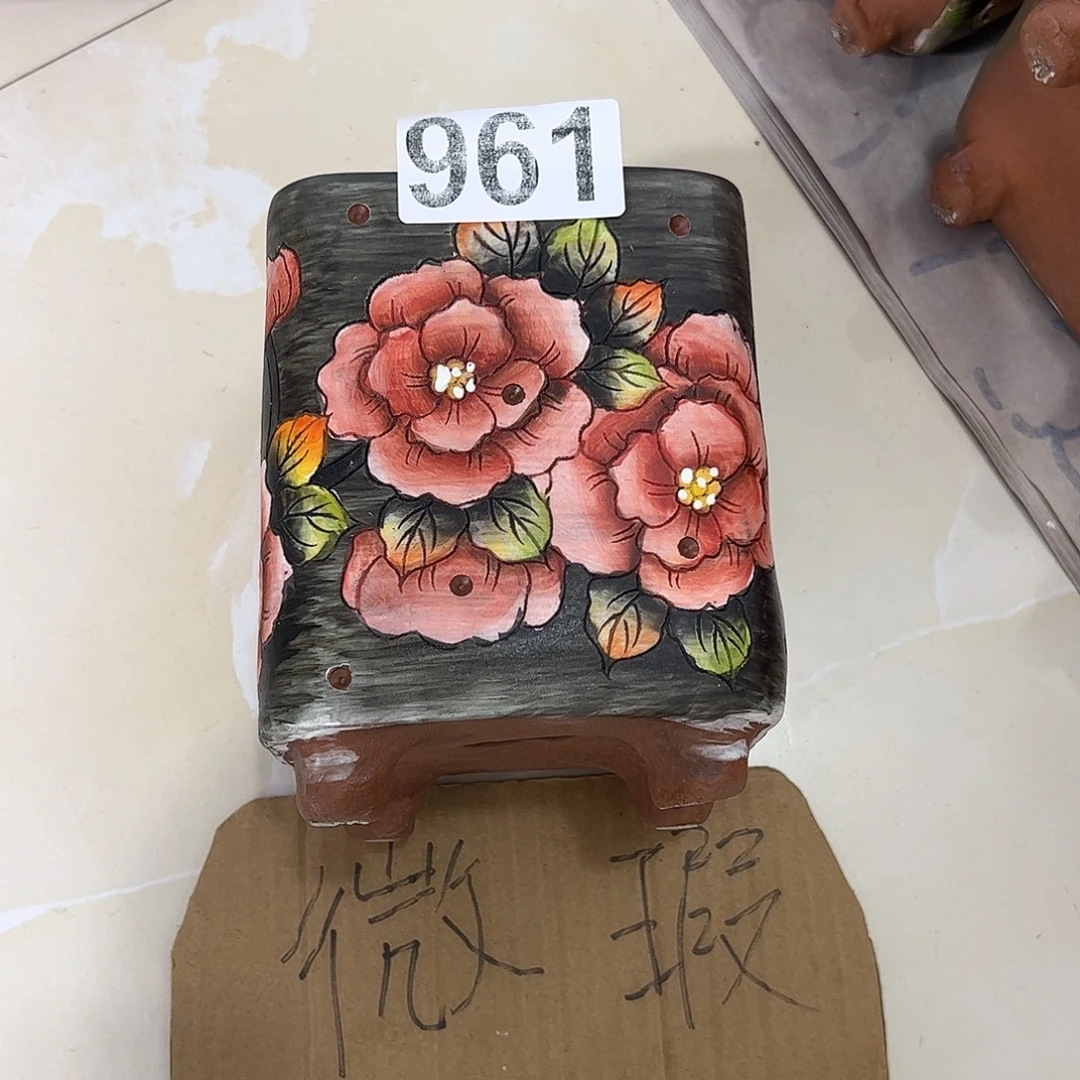 景德镇炫彩手绘口10.高14.5