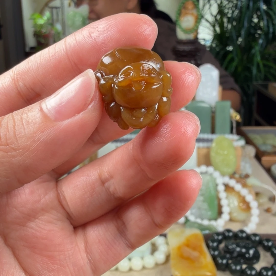 老***鬼颈饰未镶嵌和田玉
